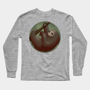 Sloth Long Sleeve T-Shirt